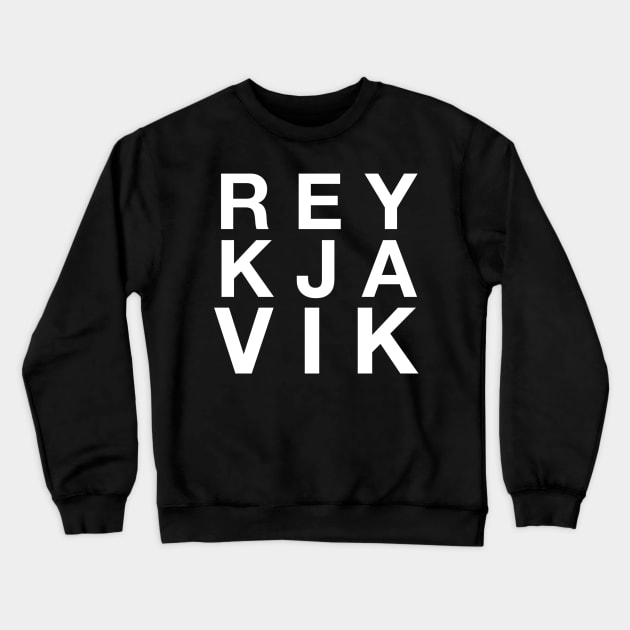 REYKJAVIK Crewneck Sweatshirt by mivpiv